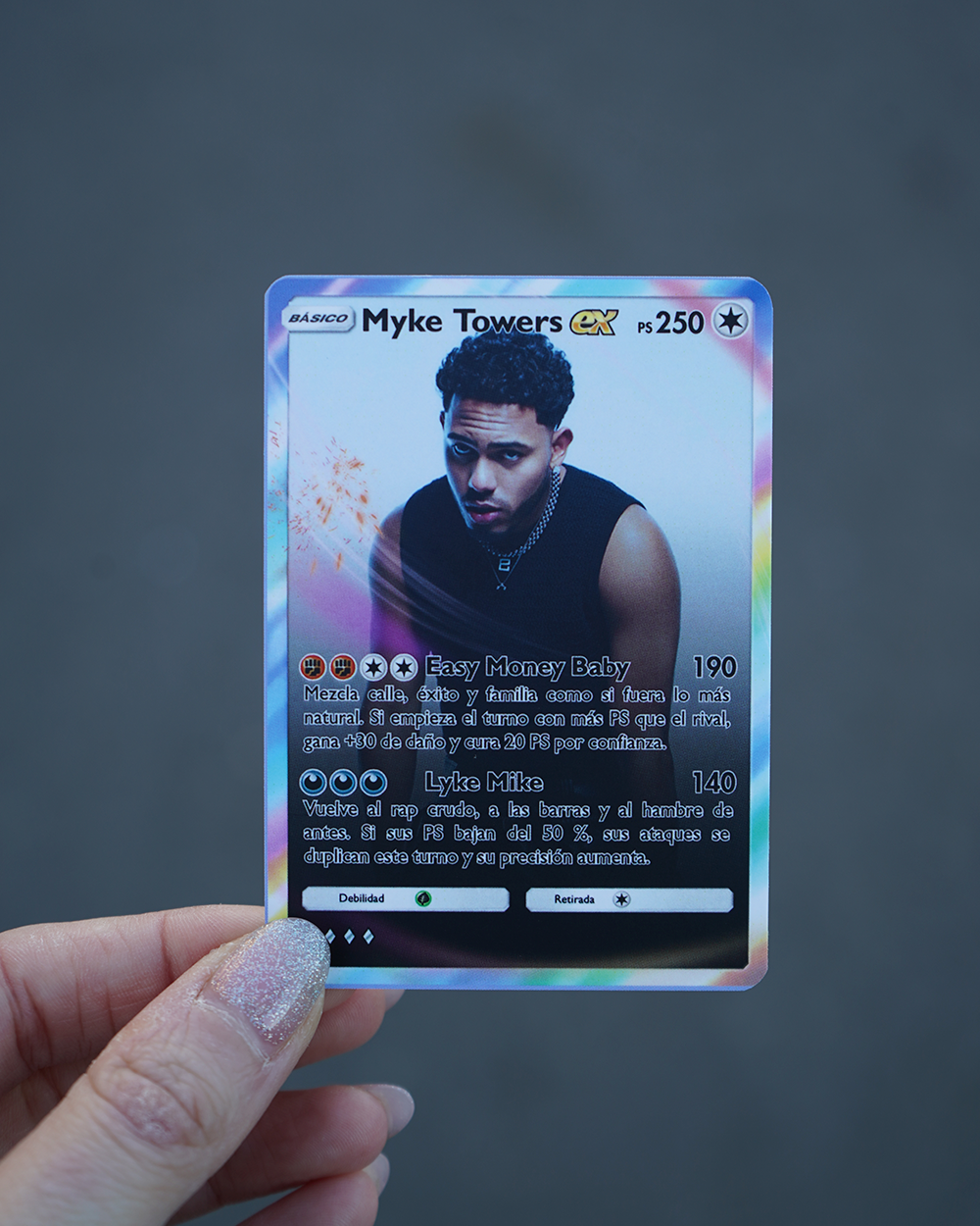 MYKE TOWERS-LIMITED EDITION TRACK CARDS MYKE TOWERS-LIMITED EDITION TRACK CARDS
